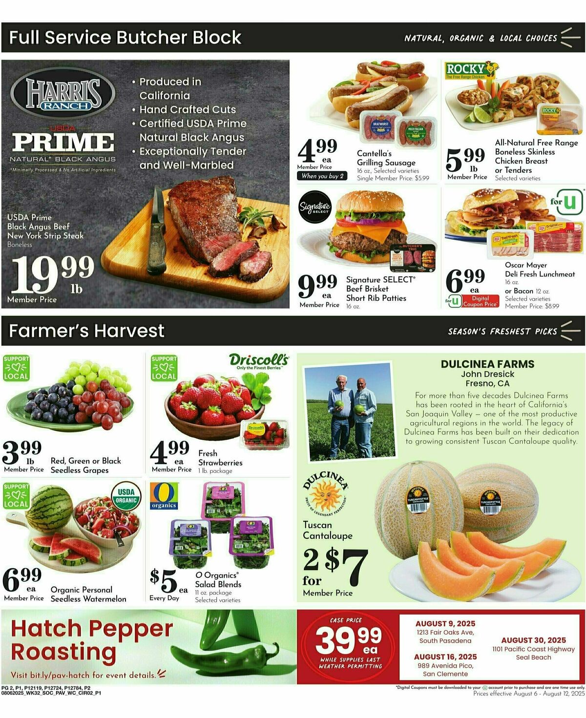 Pavilions Weekly Ad from August 6