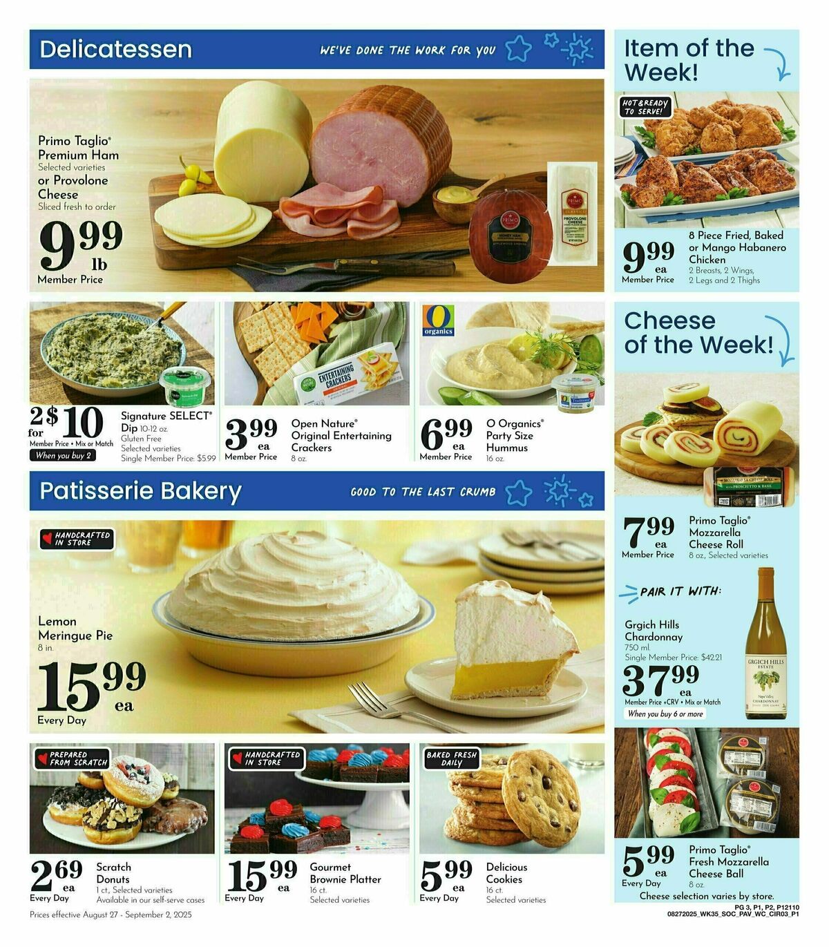 Pavilions Weekly Ad from August 27