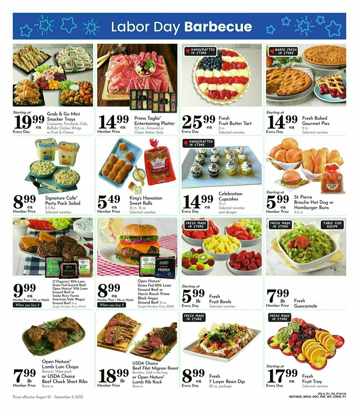 Pavilions Weekly Ad from August 27