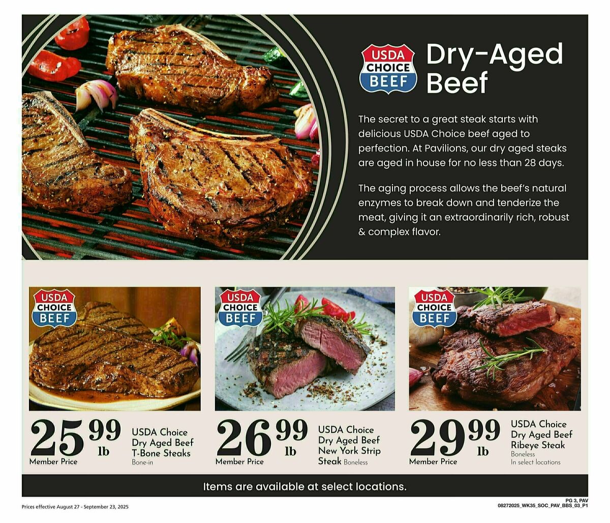 Pavilions Big Book of Savings Weekly Ad from August 27