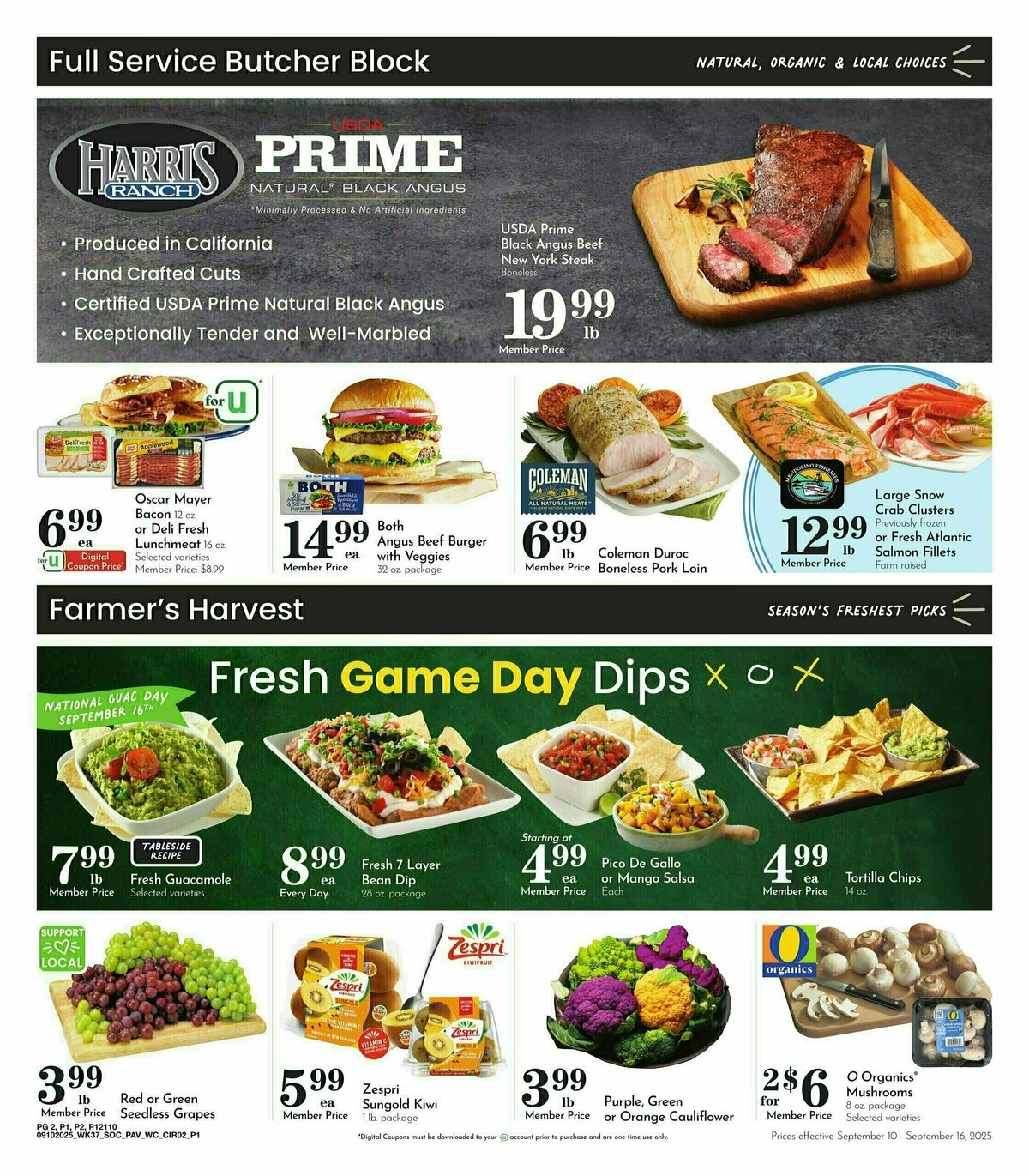 Pavilions Weekly Ad from September 10