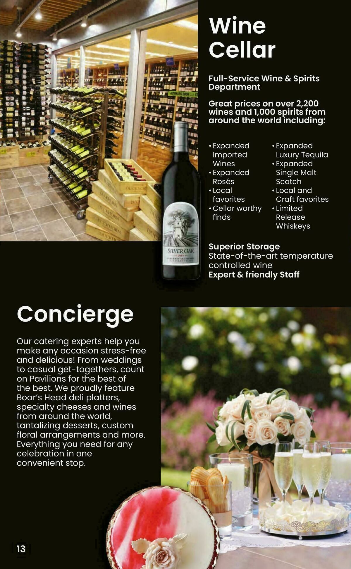 Pavilions Entertaining Guide Weekly Ad from October 1