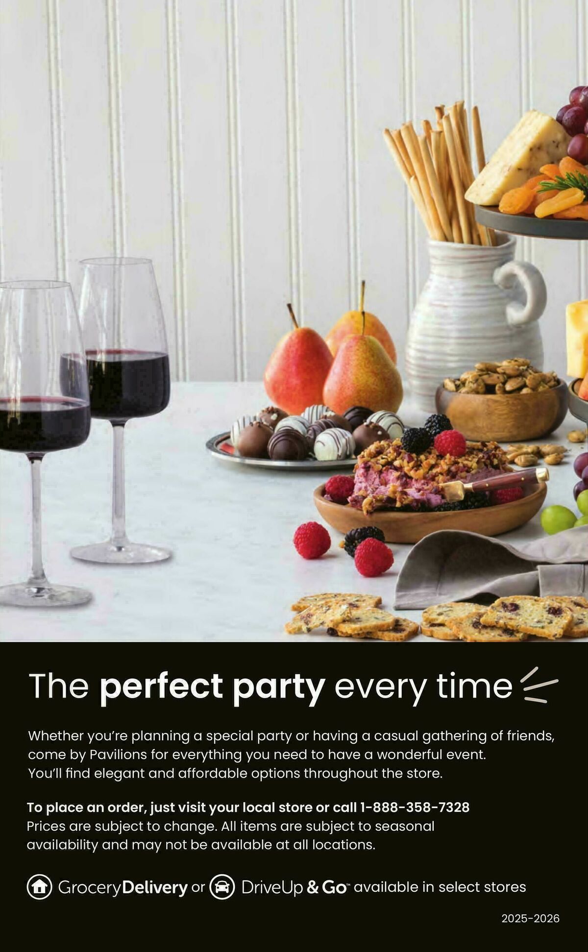 Pavilions Entertaining Guide Weekly Ad from October 1
