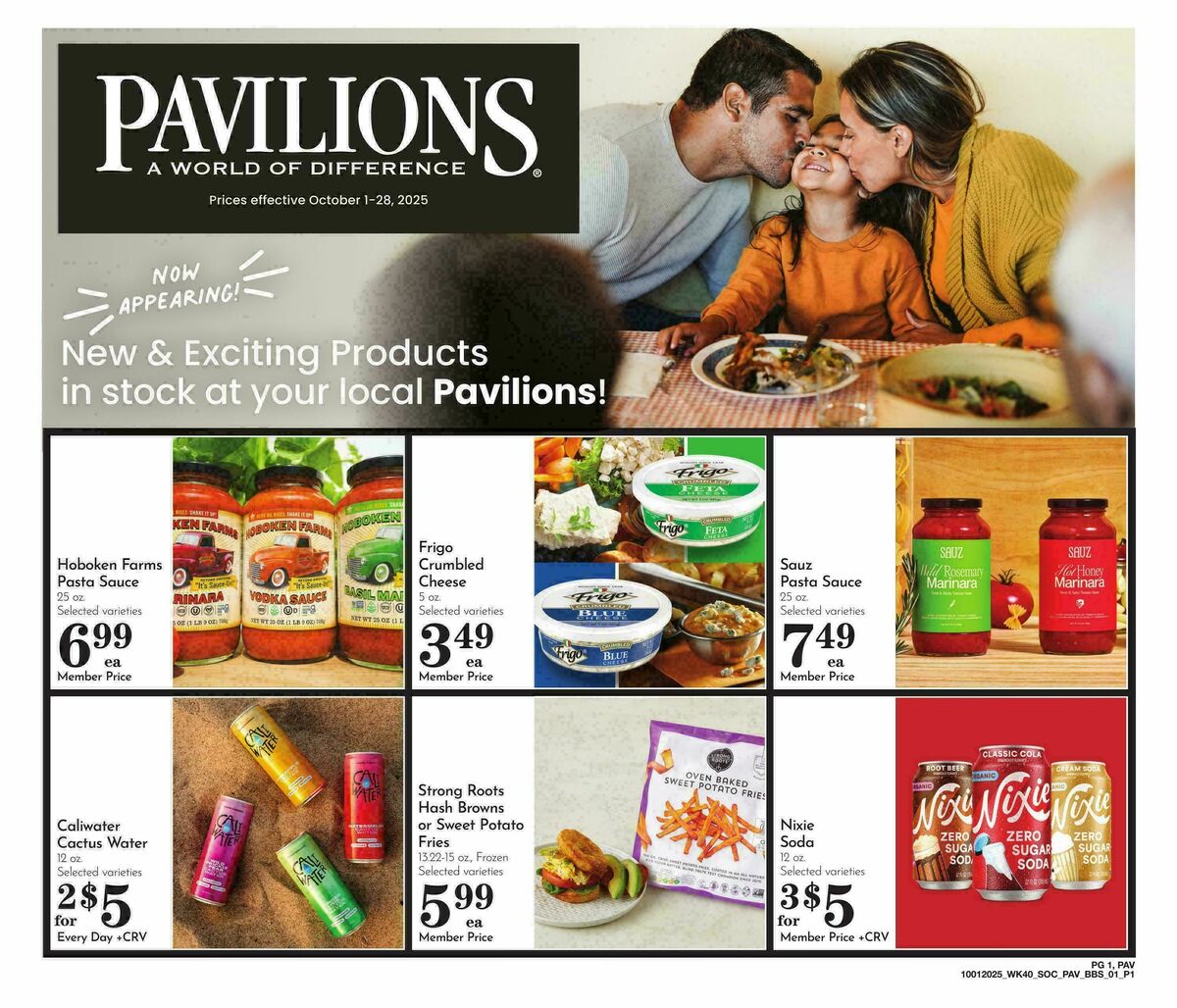 Pavilions Big Book of Savings Weekly Ad from October 1