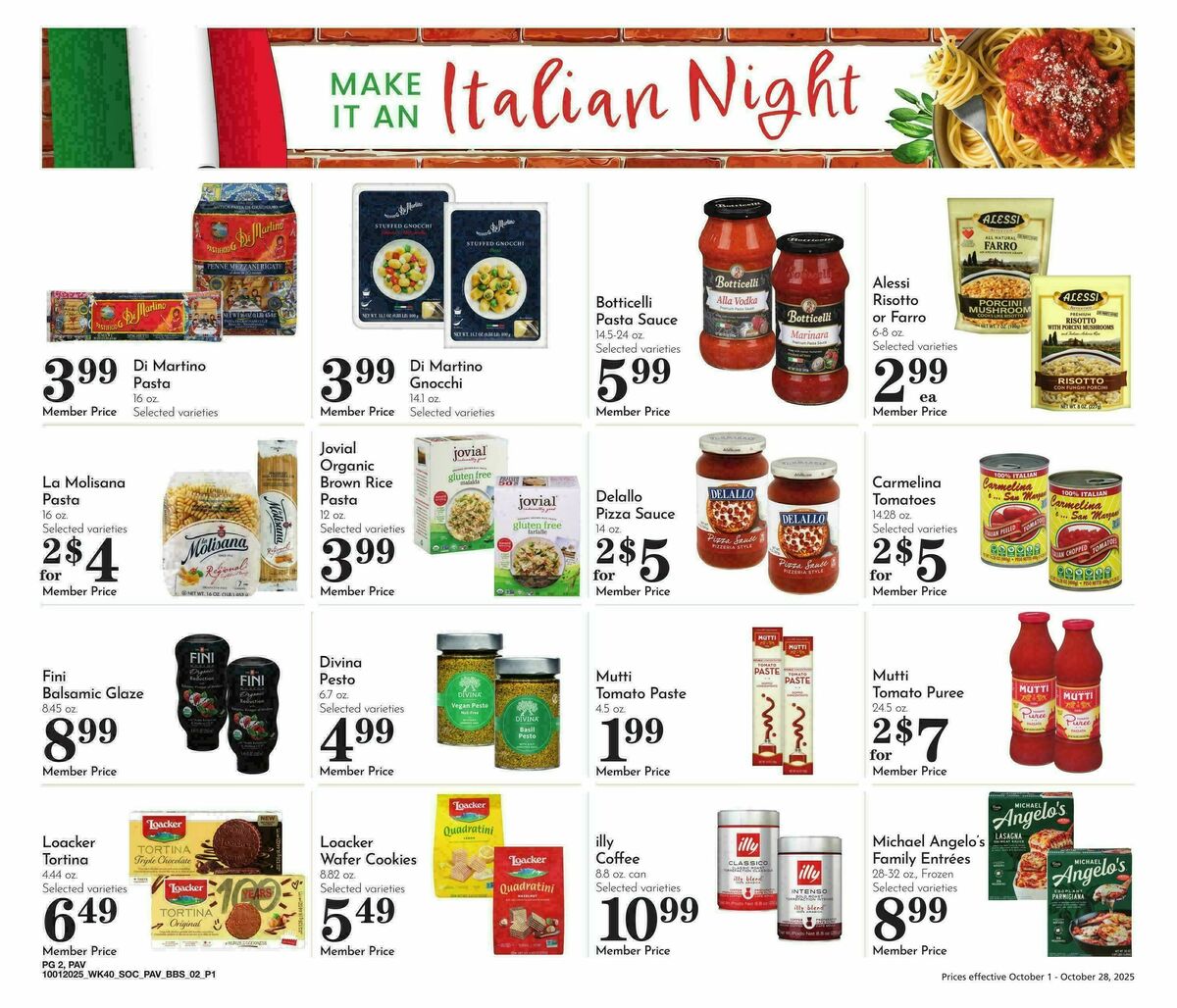 Pavilions Big Book of Savings Weekly Ad from October 1