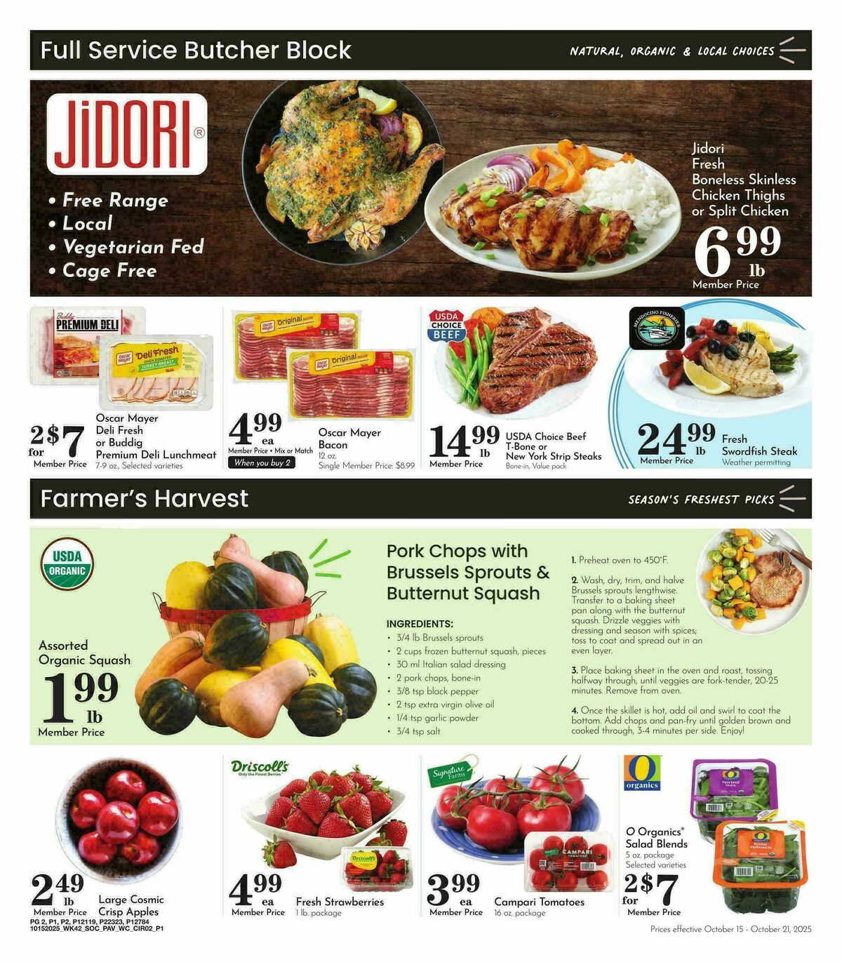 Pavilions Weekly Ad from October 15