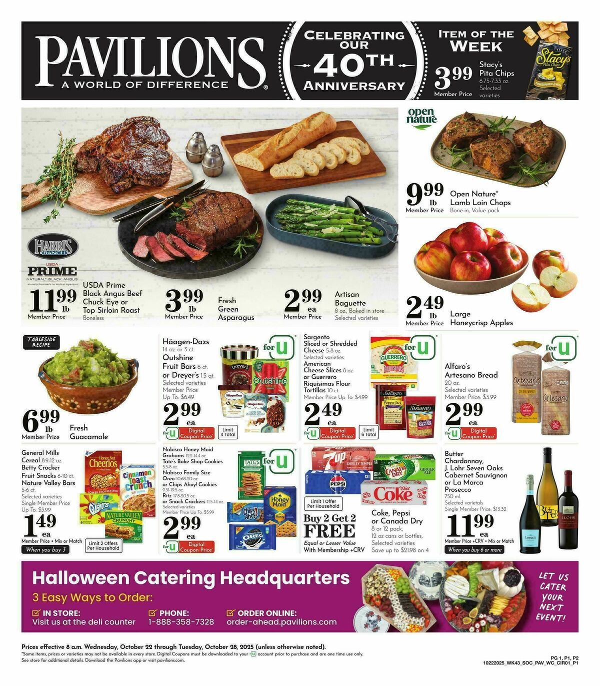 Pavilions Weekly Ad from October 22