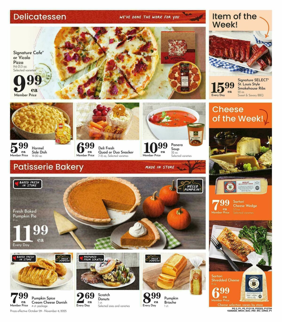Pavilions Weekly Ad from October 29