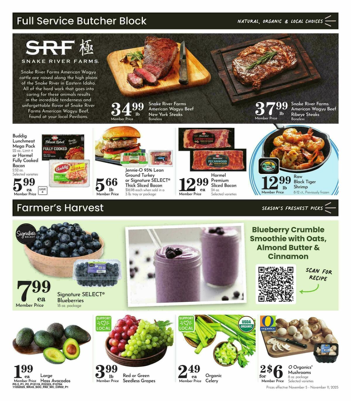 Pavilions Weekly Ad from November 5