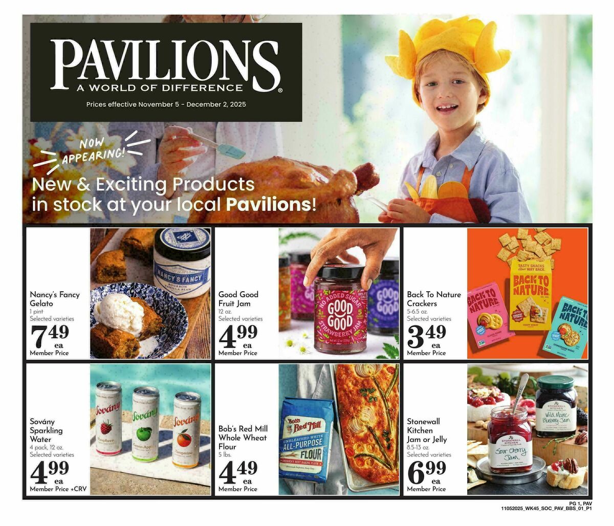 Pavilions Big Book of Savings Weekly Ad from November 5