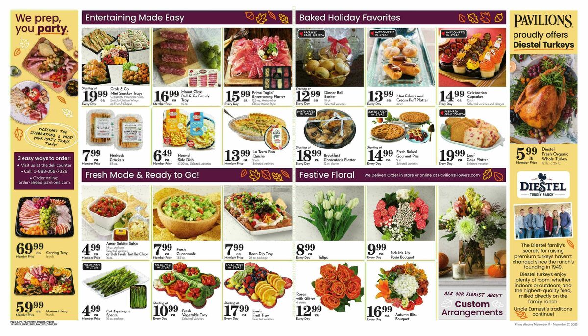 Pavilions Weekly Ad from November 19