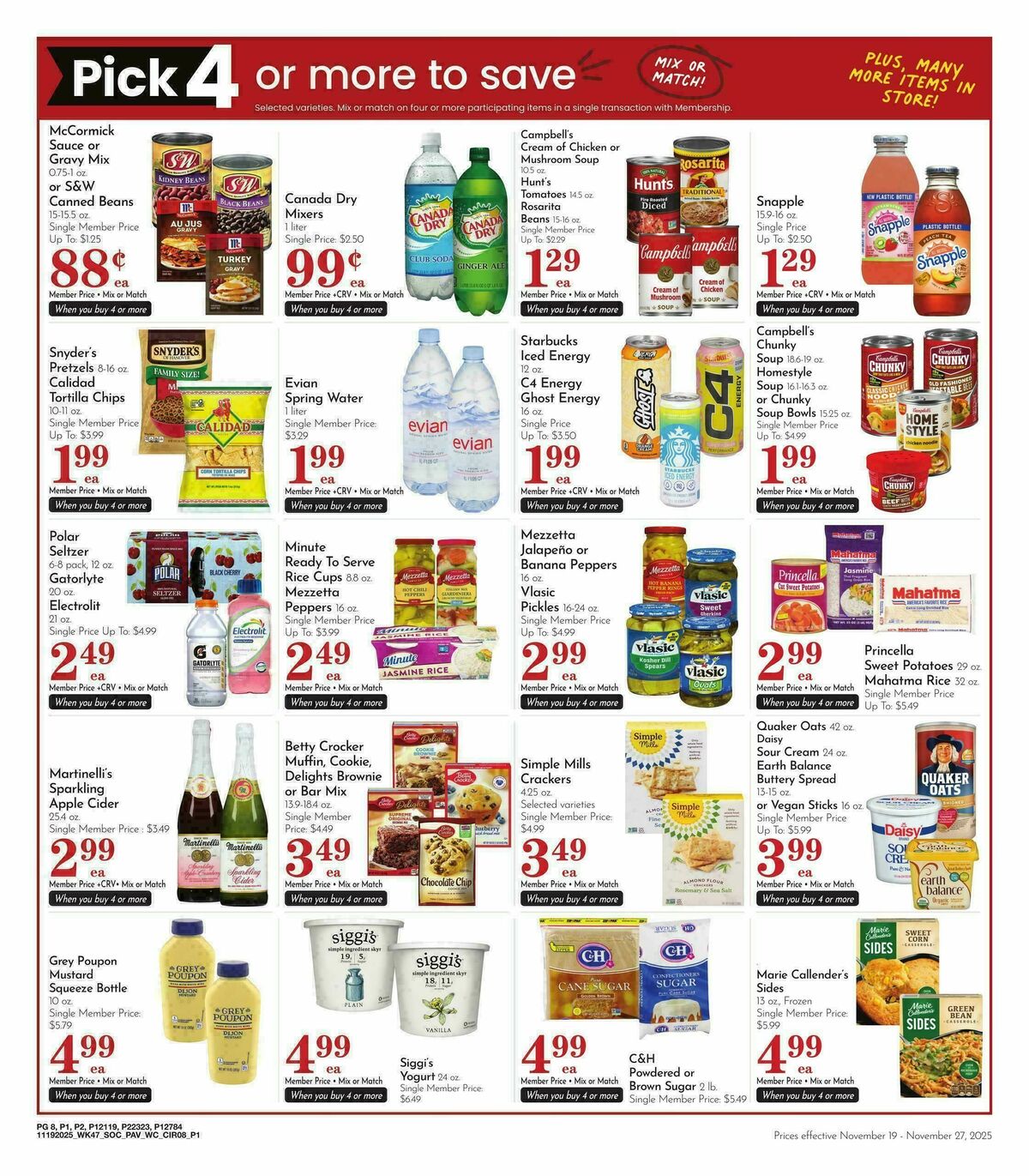 Pavilions Weekly Ad from November 19