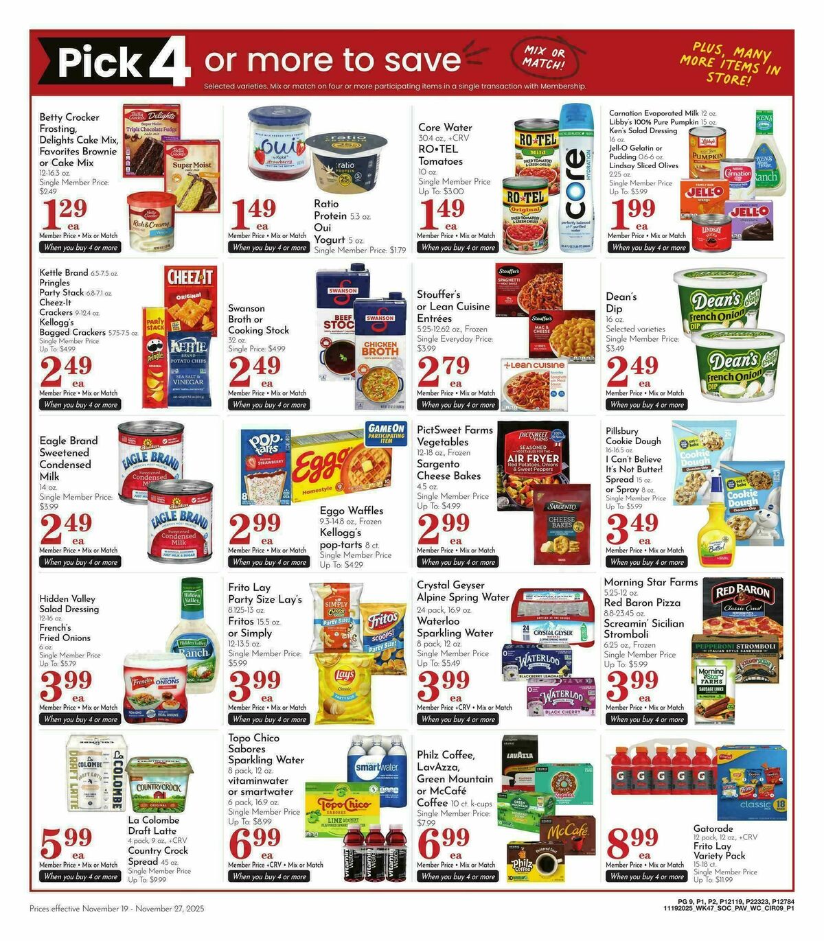 Pavilions Weekly Ad from November 19