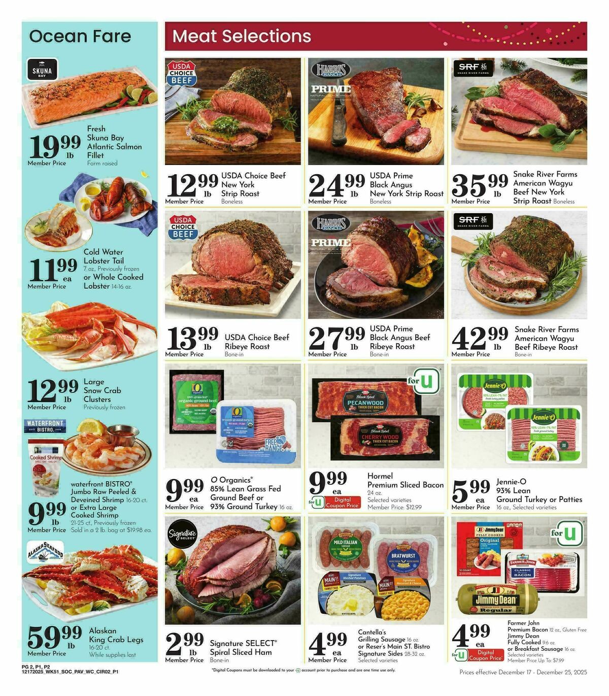 Pavilions Weekly Ad from December 17