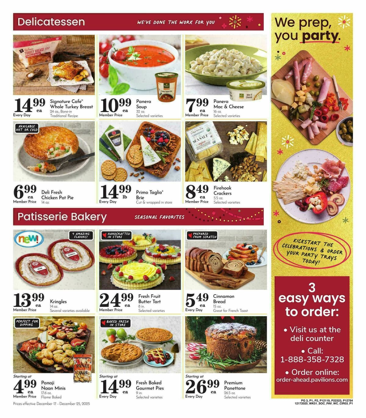 Pavilions Weekly Ad from December 17