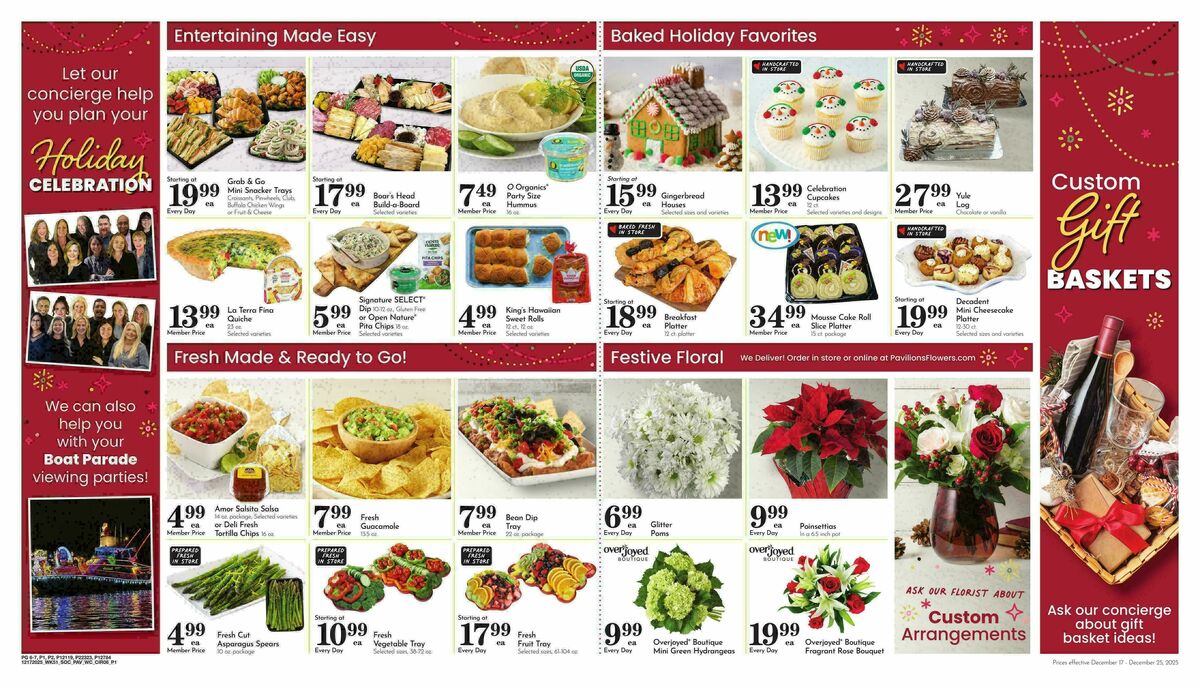 Pavilions Weekly Ad from December 17