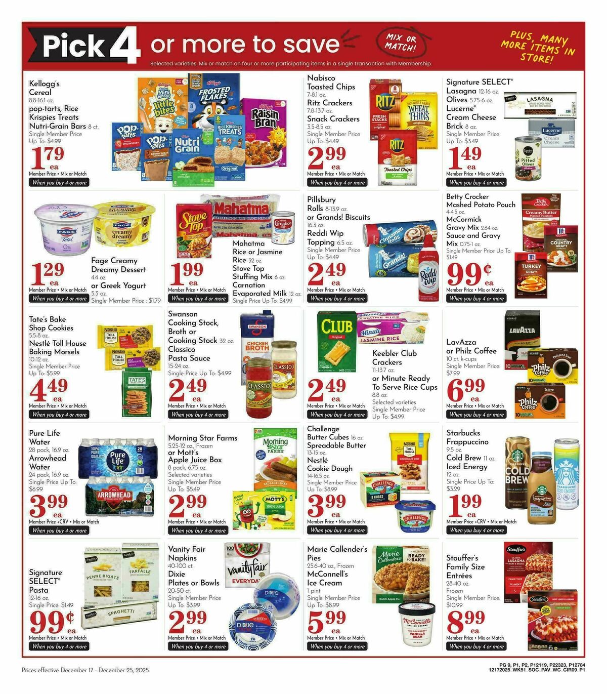 Pavilions Weekly Ad from December 17