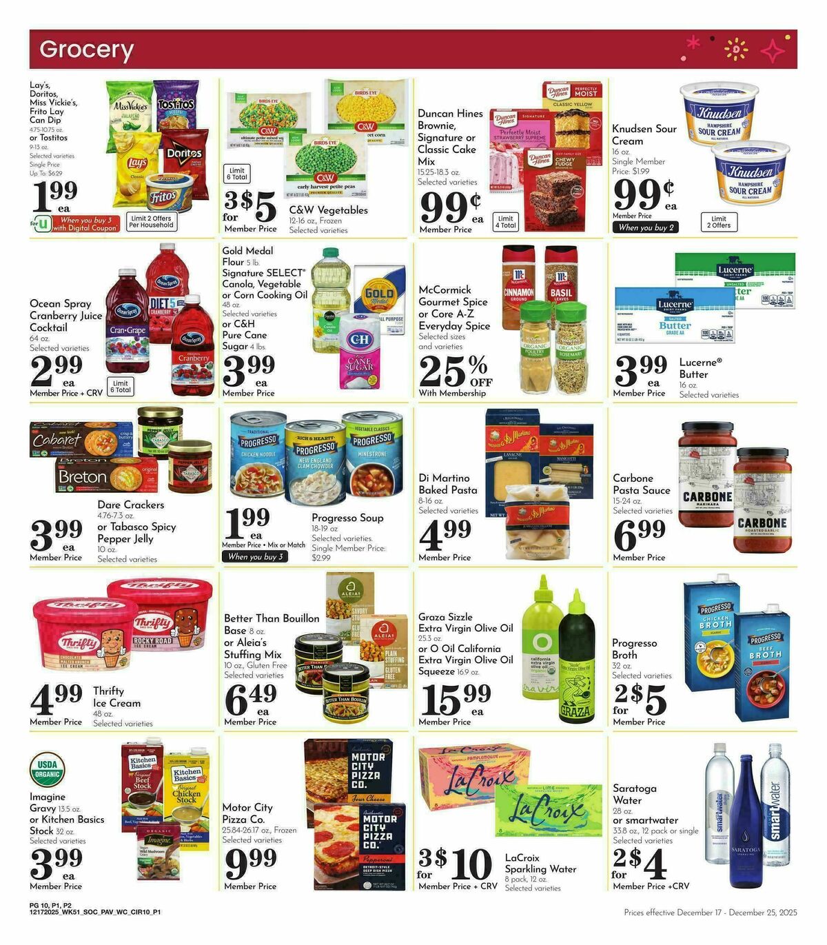 Pavilions Weekly Ad from December 17