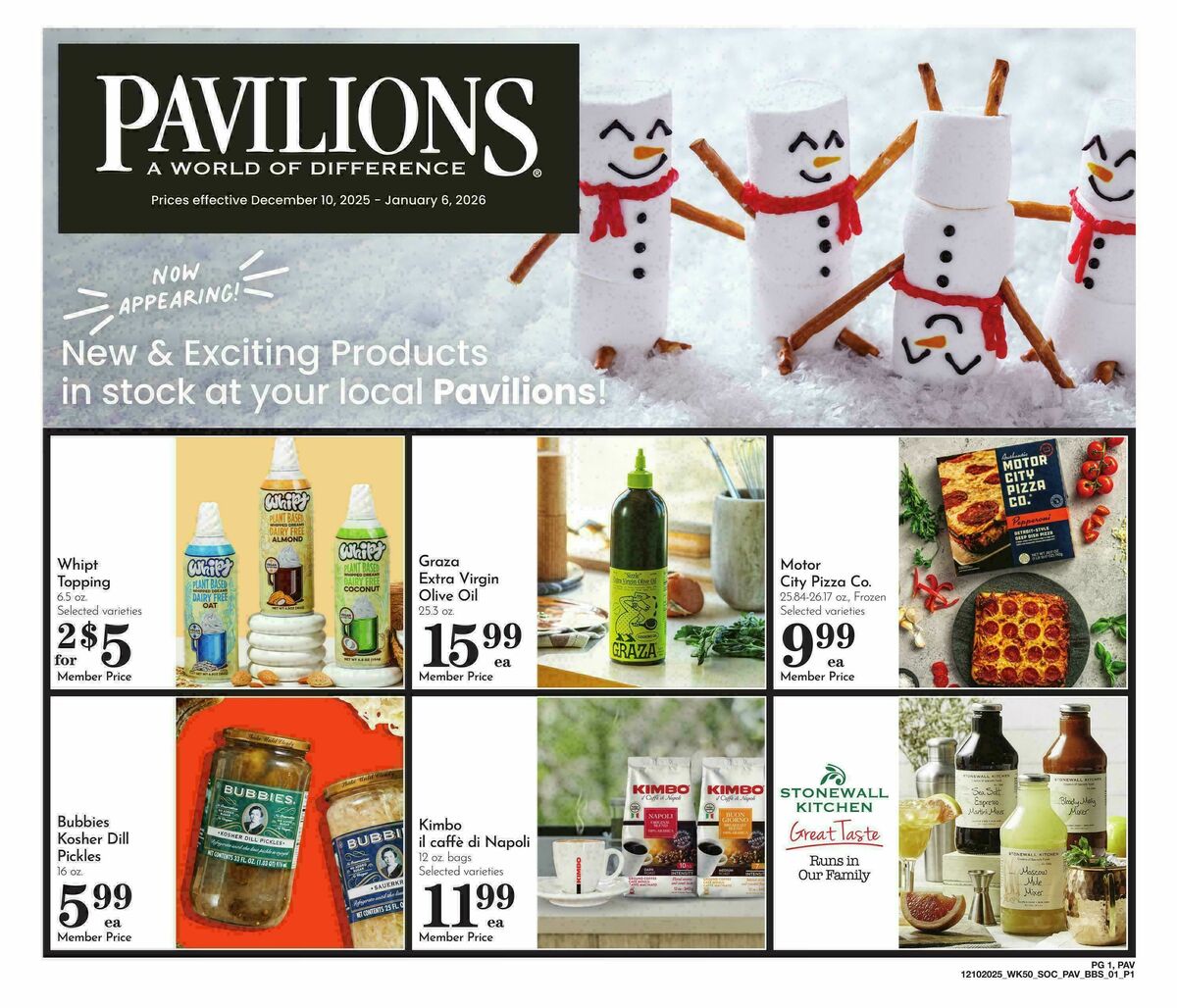 Pavilions Big Book of Savings Weekly Ad from December 10