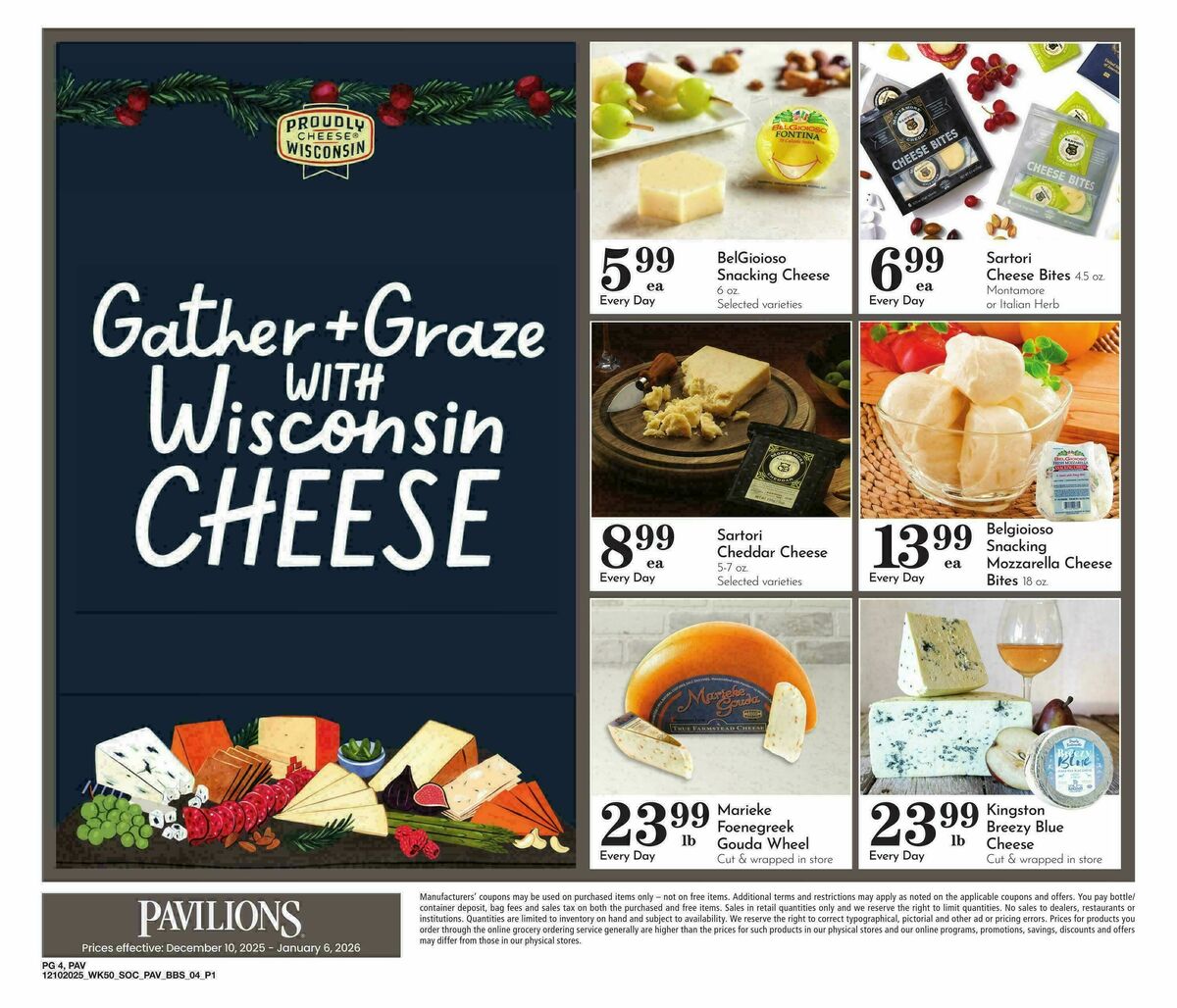 Pavilions Big Book of Savings Weekly Ad from December 10