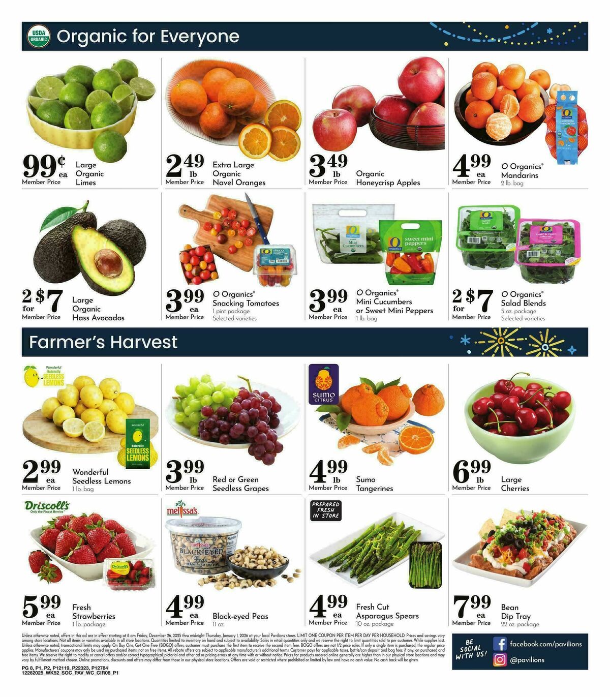 Pavilions Weekly Ad from December 26
