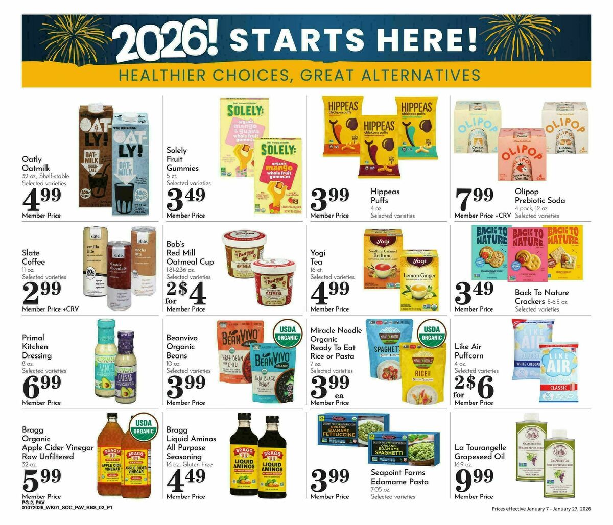 Pavilions Big Book of Savings Weekly Ad from January 7