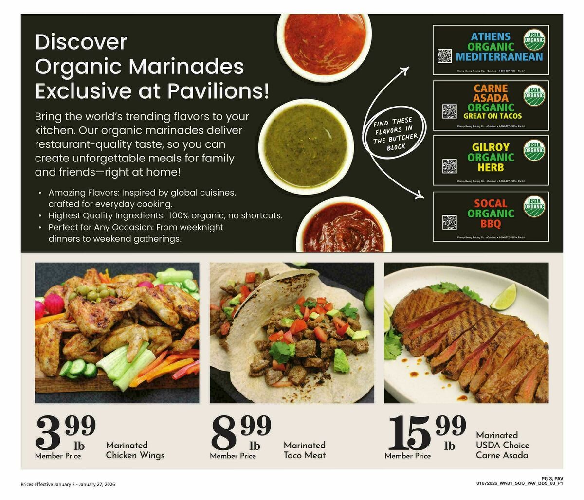 Pavilions Big Book of Savings Weekly Ad from January 7