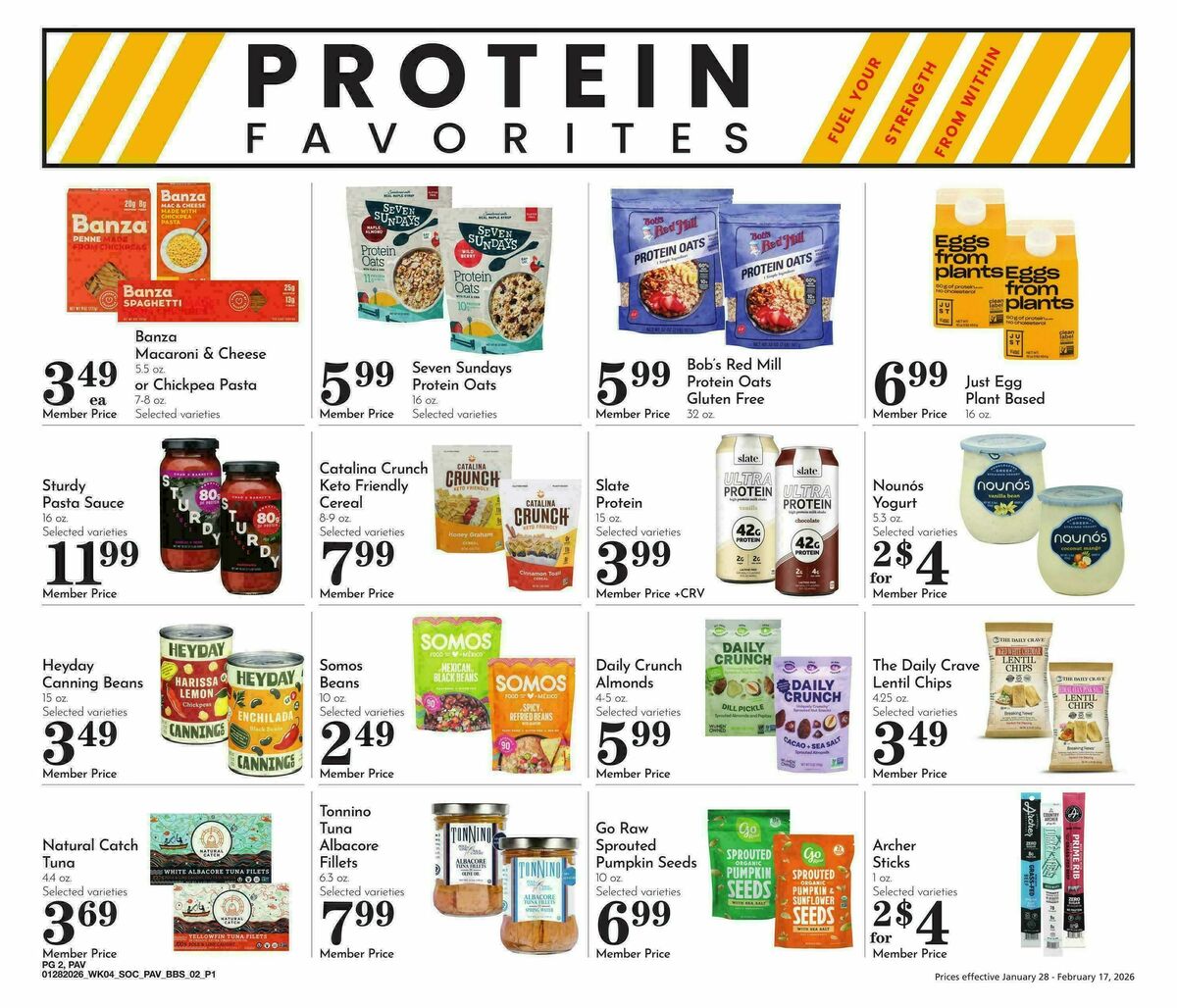 Pavilions Big Book of Savings Weekly Ad from January 28