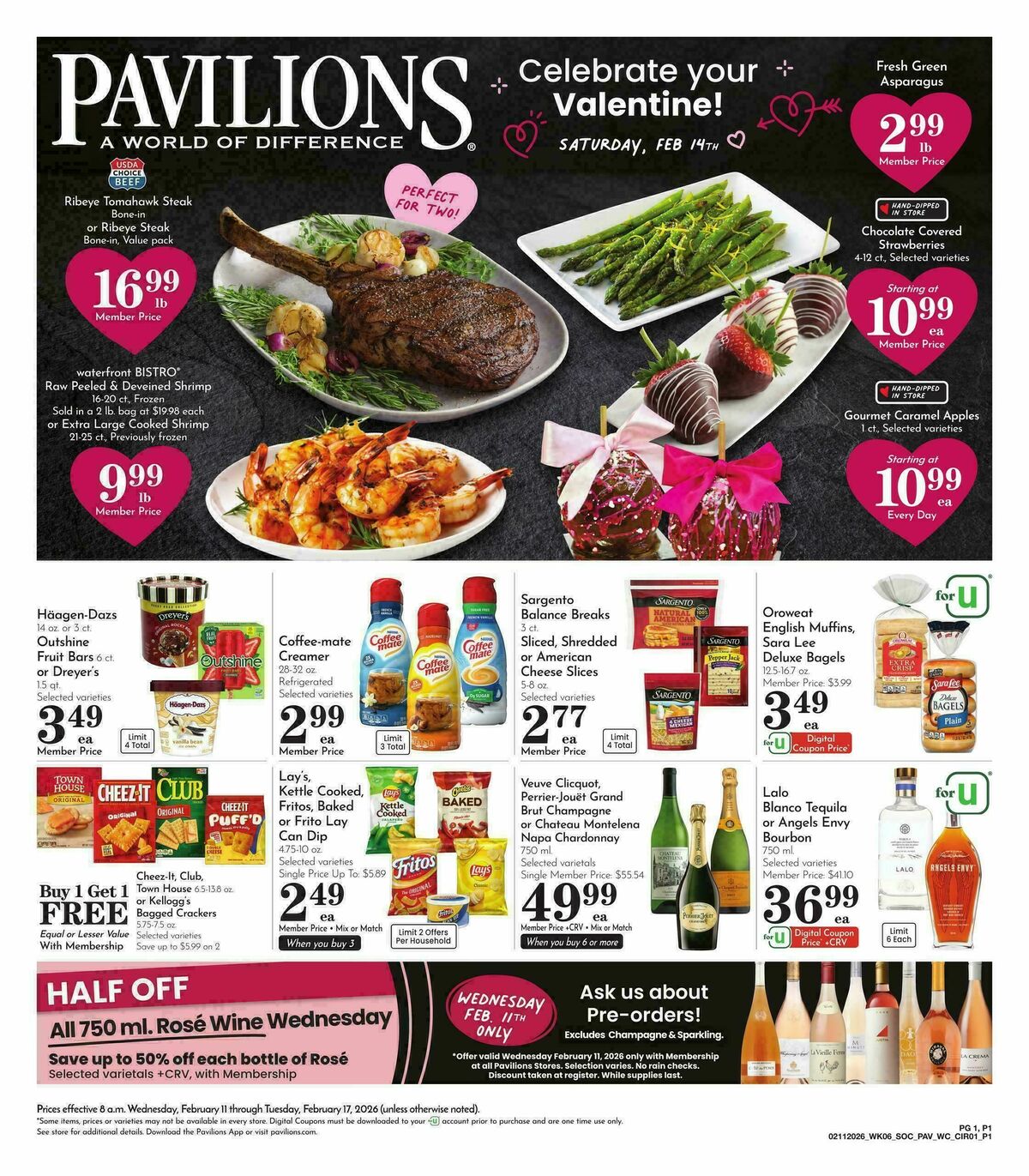 Pavilions Weekly Ad from February 11