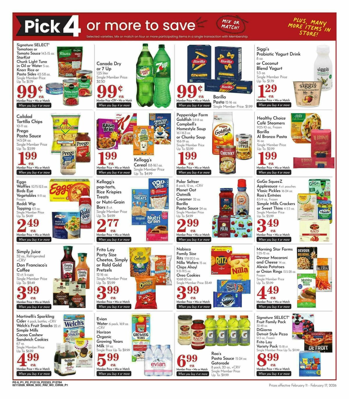 Pavilions Weekly Ad from February 11