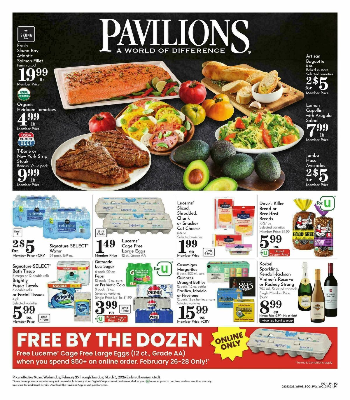 Pavilions Weekly Ad from February 25