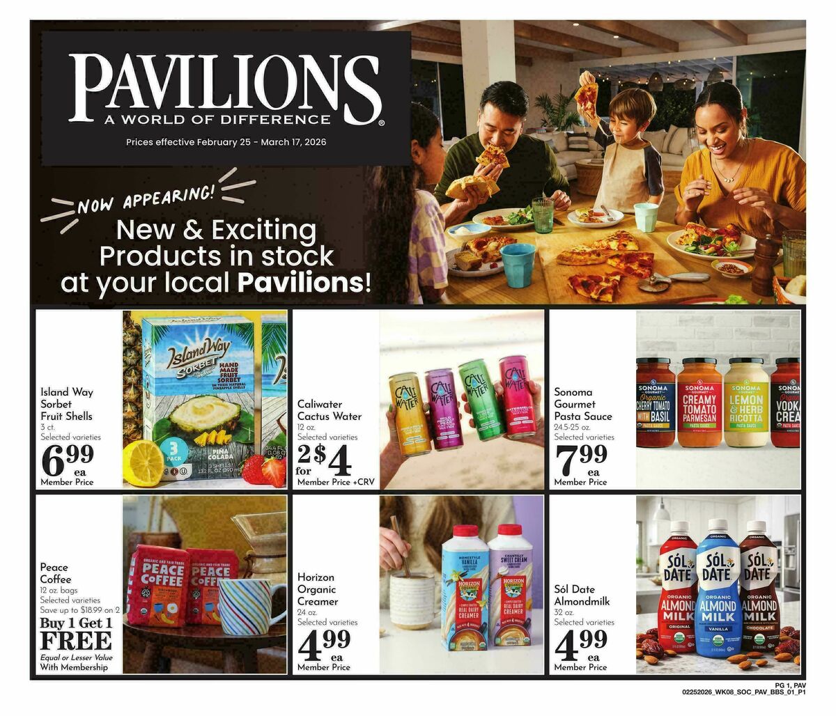Pavilions Big Book of Savings Weekly Ad from February 25