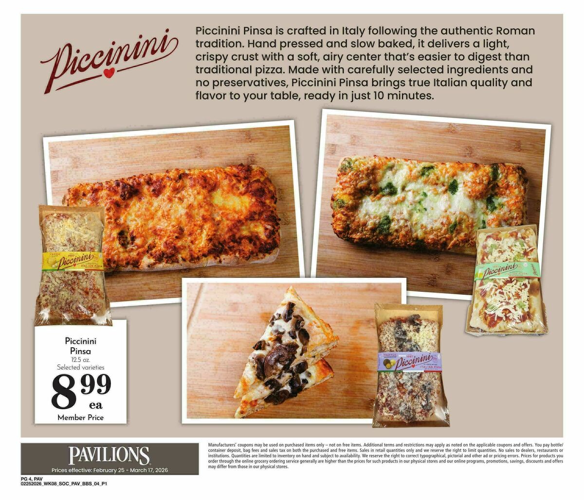 Pavilions Big Book of Savings Weekly Ad from February 25