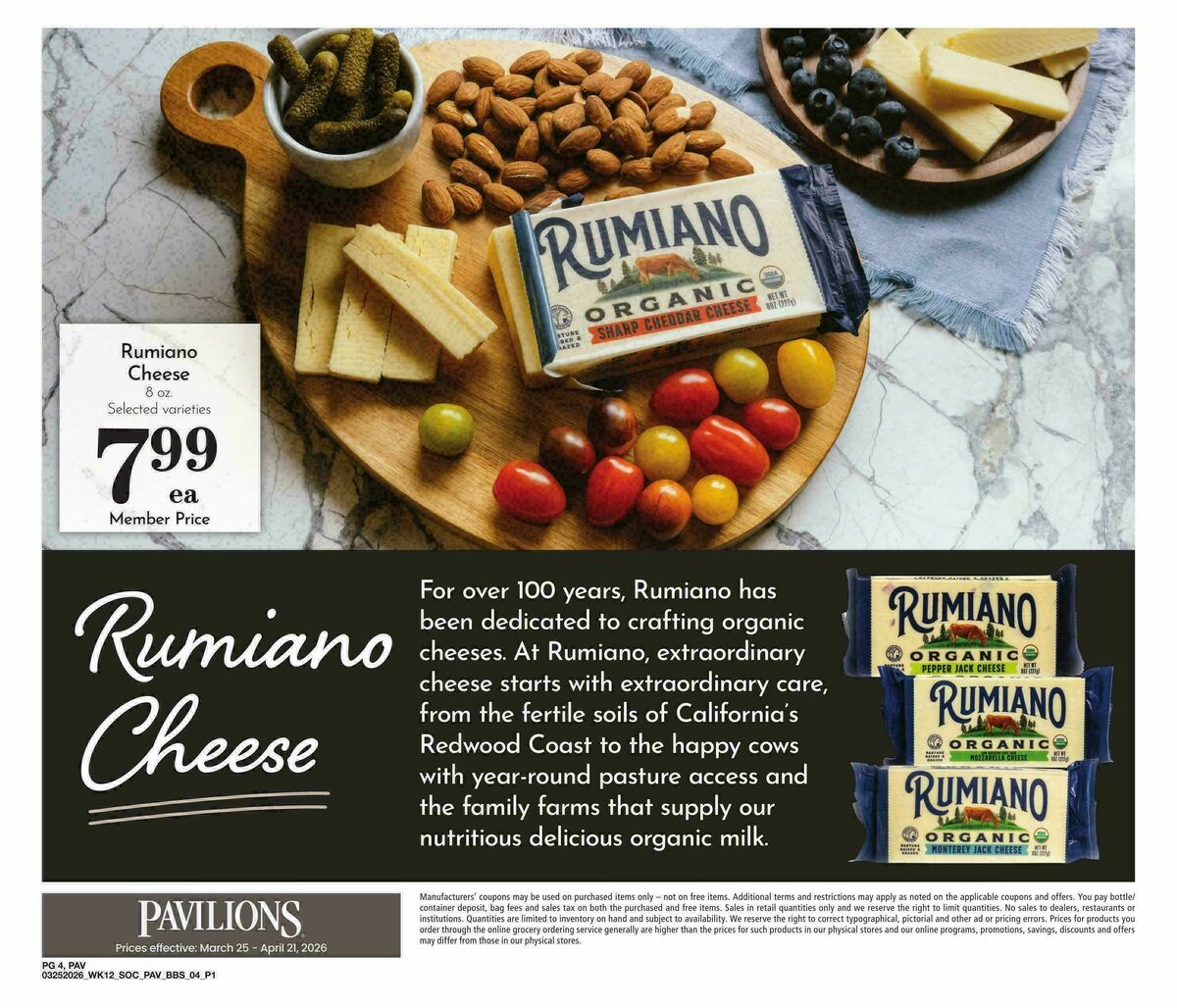 Pavilions Big Book of Savings Weekly Ad from March 25