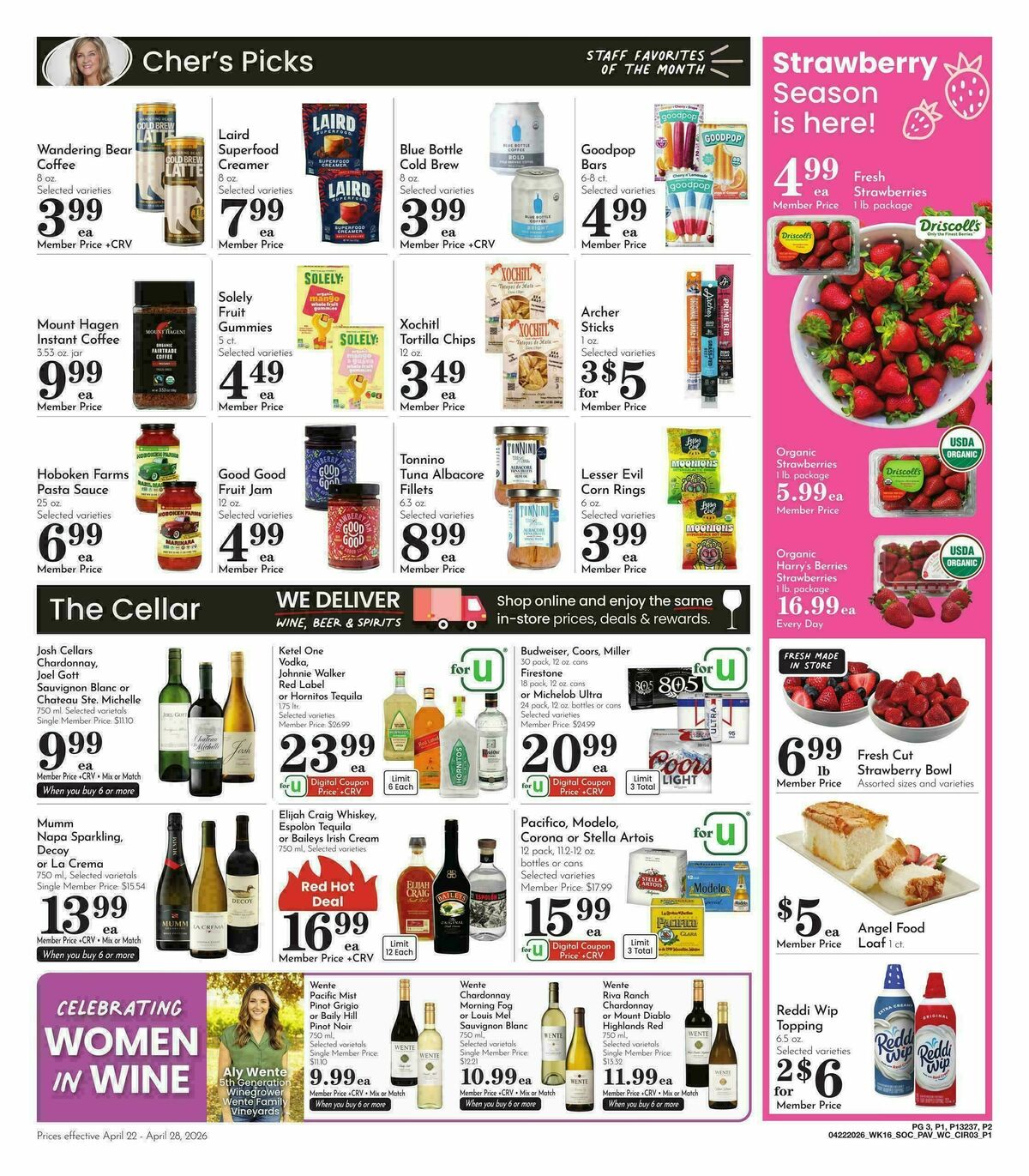 Pavilions Weekly Ad from April 22