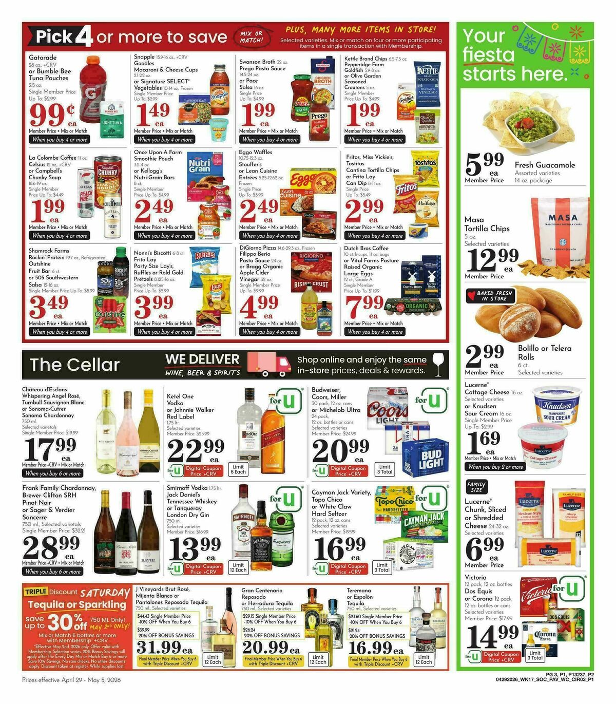 Pavilions Weekly Ad from April 29