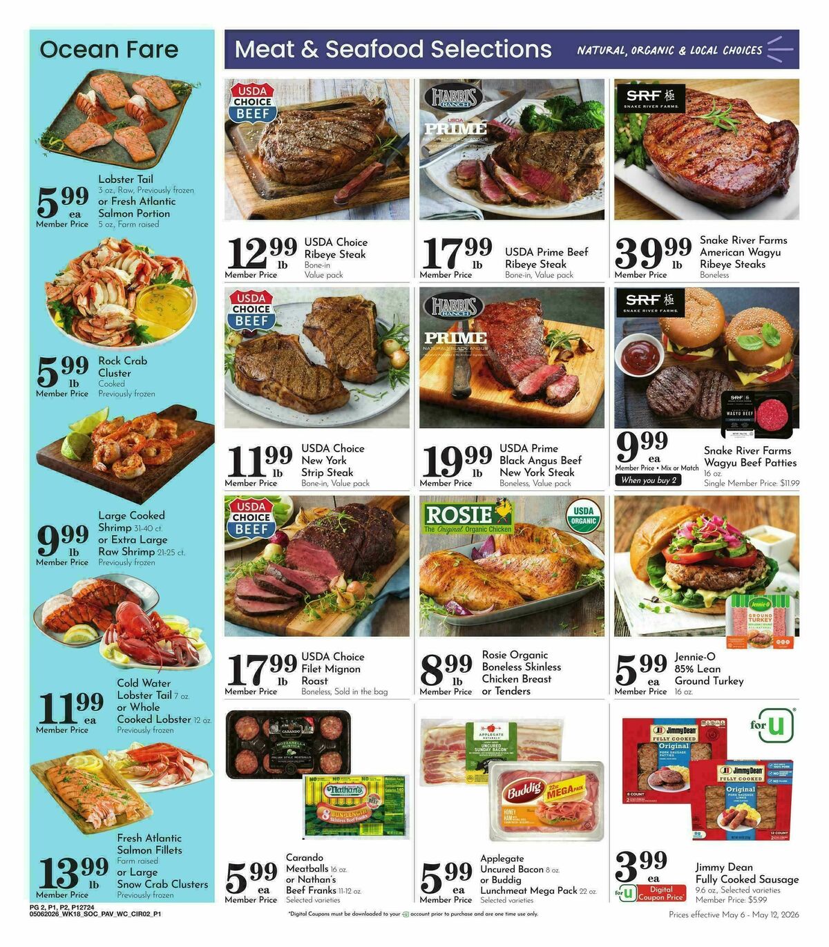 Pavilions Weekly Ad from May 6