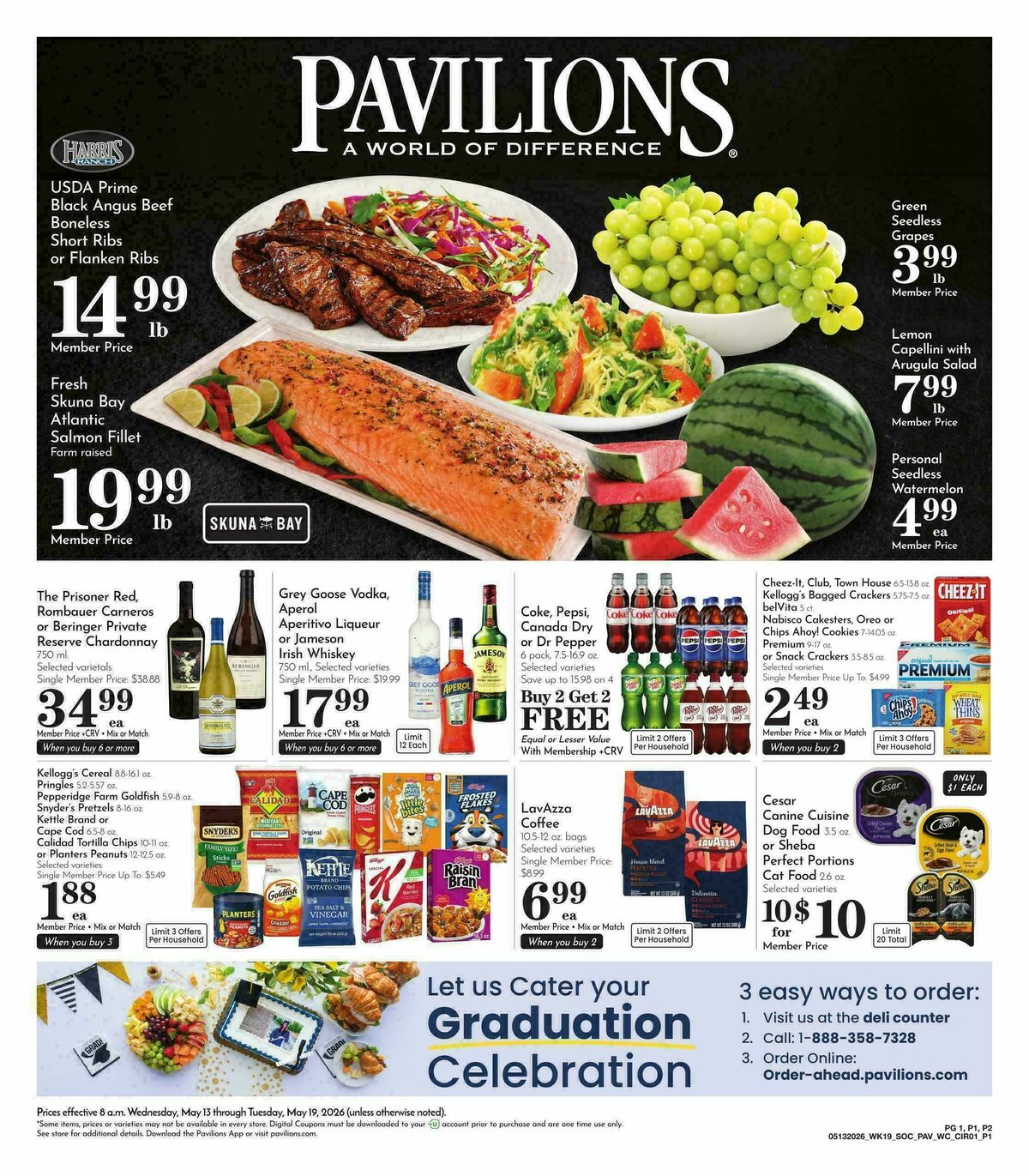 Pavilions Weekly Ad from May 13