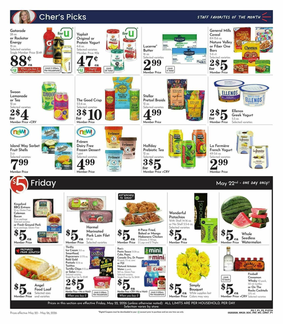 Pavilions Weekly Ad from May 20