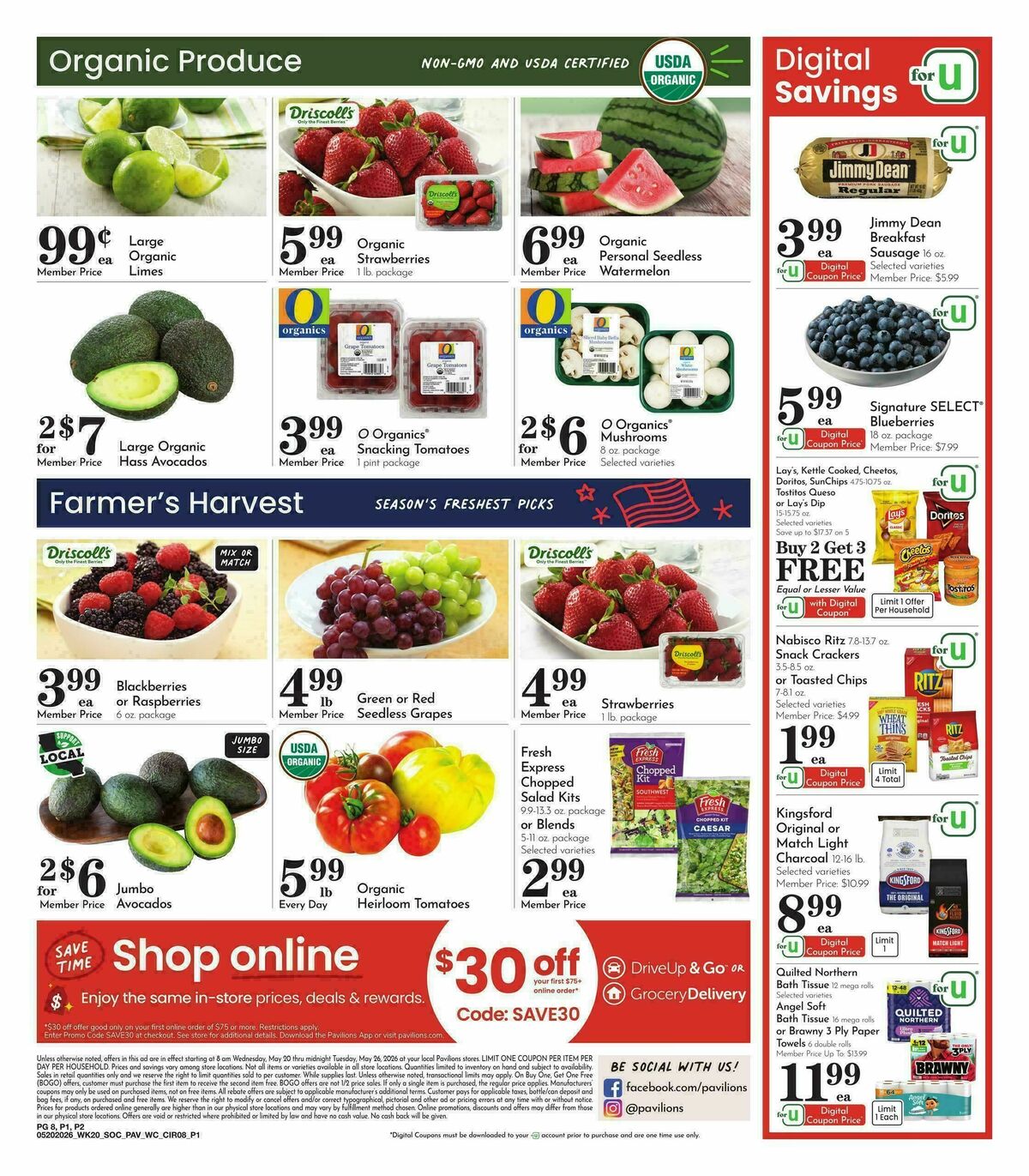 Pavilions Weekly Ad from May 20