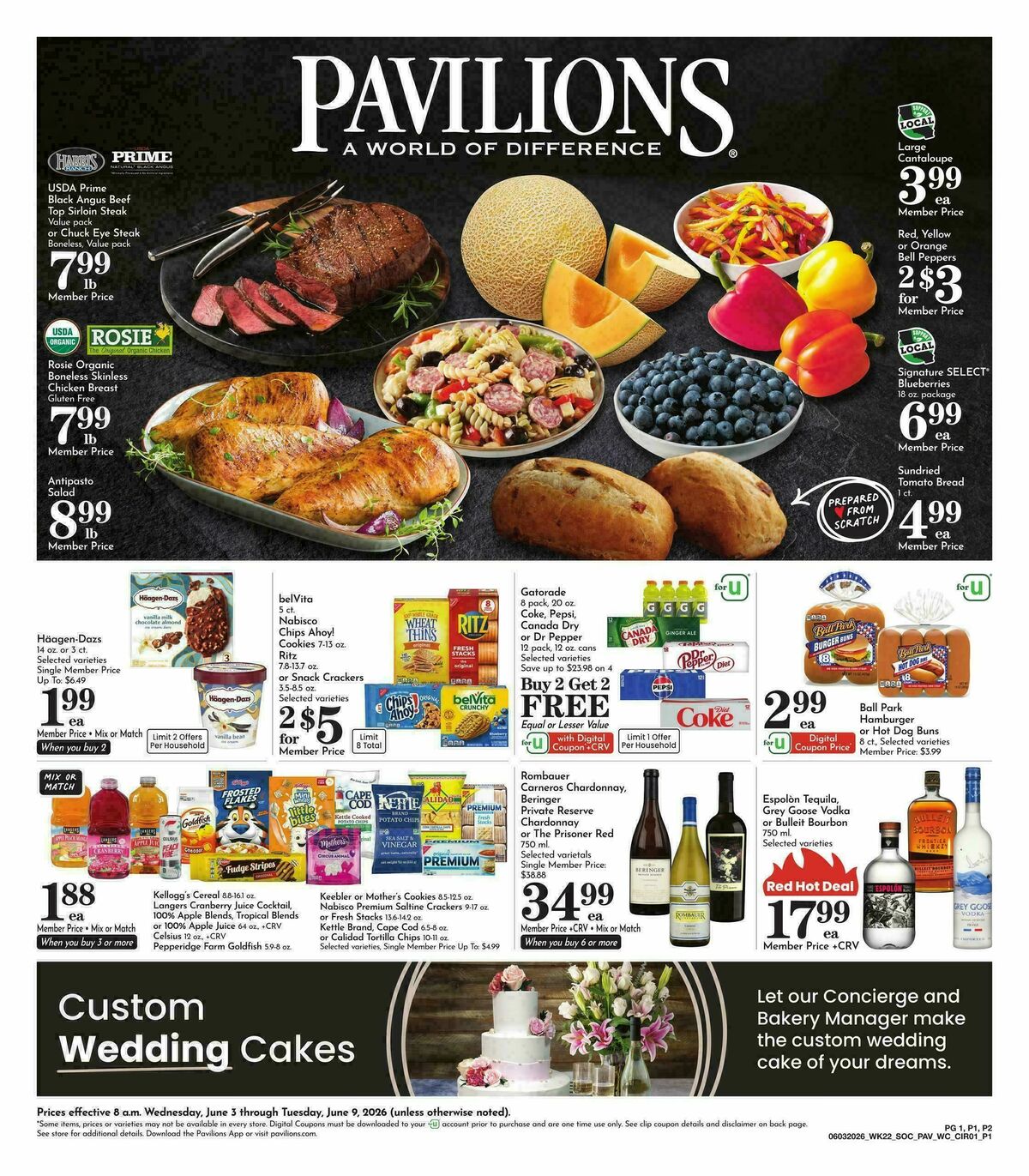 Pavilions Weekly Ad from June 3