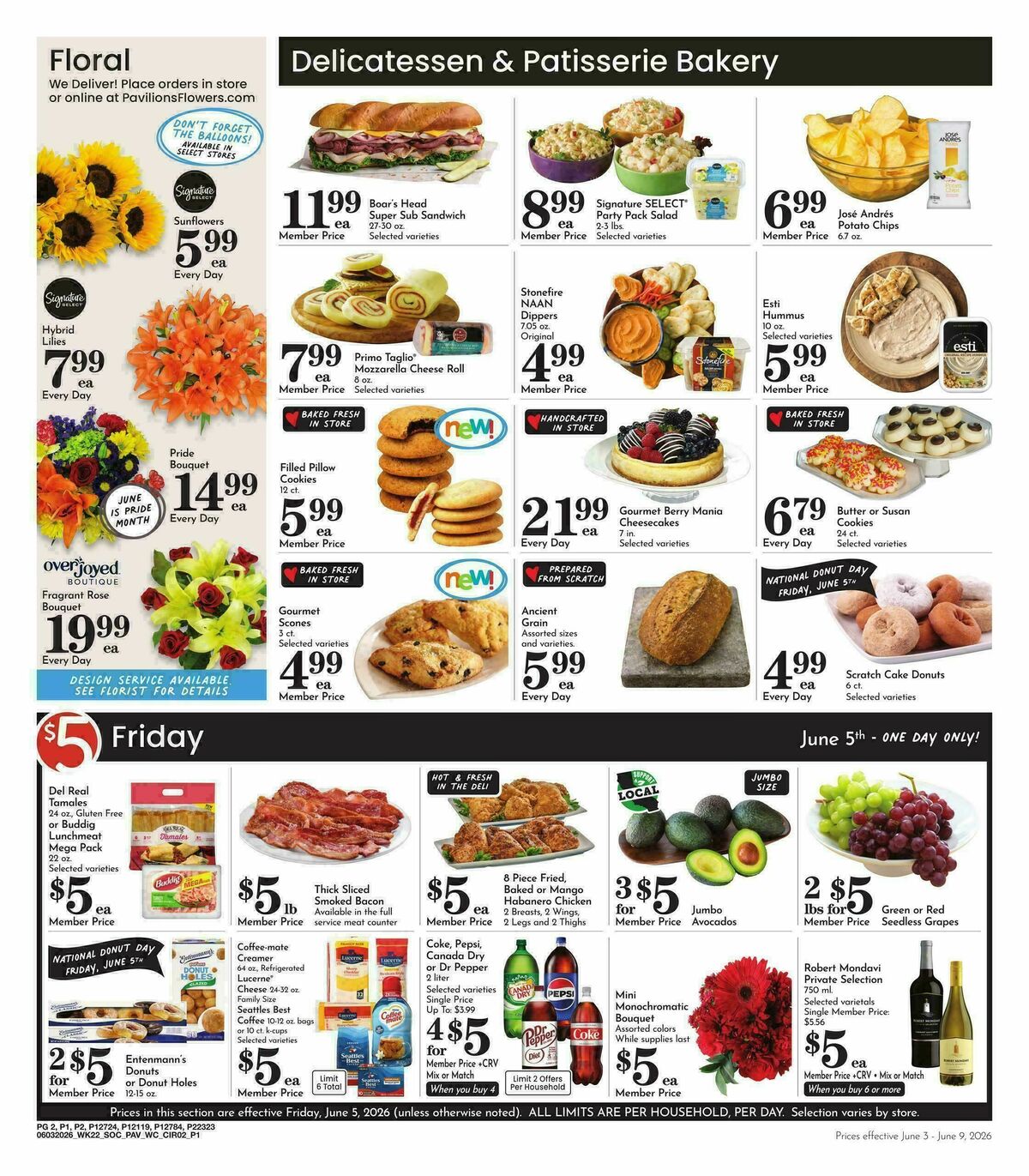 Pavilions Weekly Ad from June 3