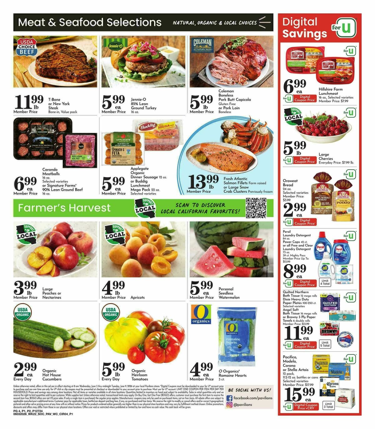 Pavilions Weekly Ad from June 3