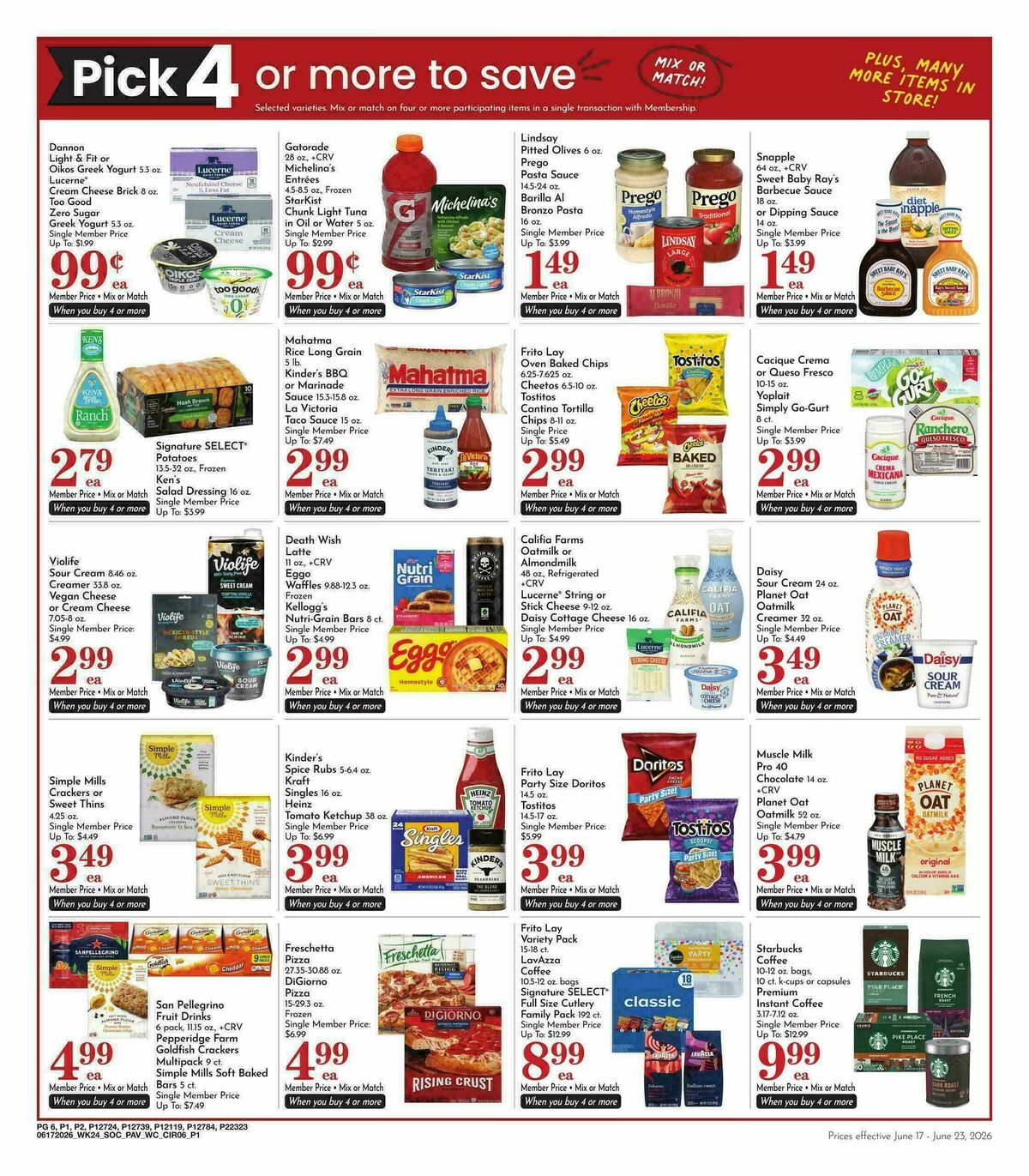 Pavilions Weekly Ad from June 17