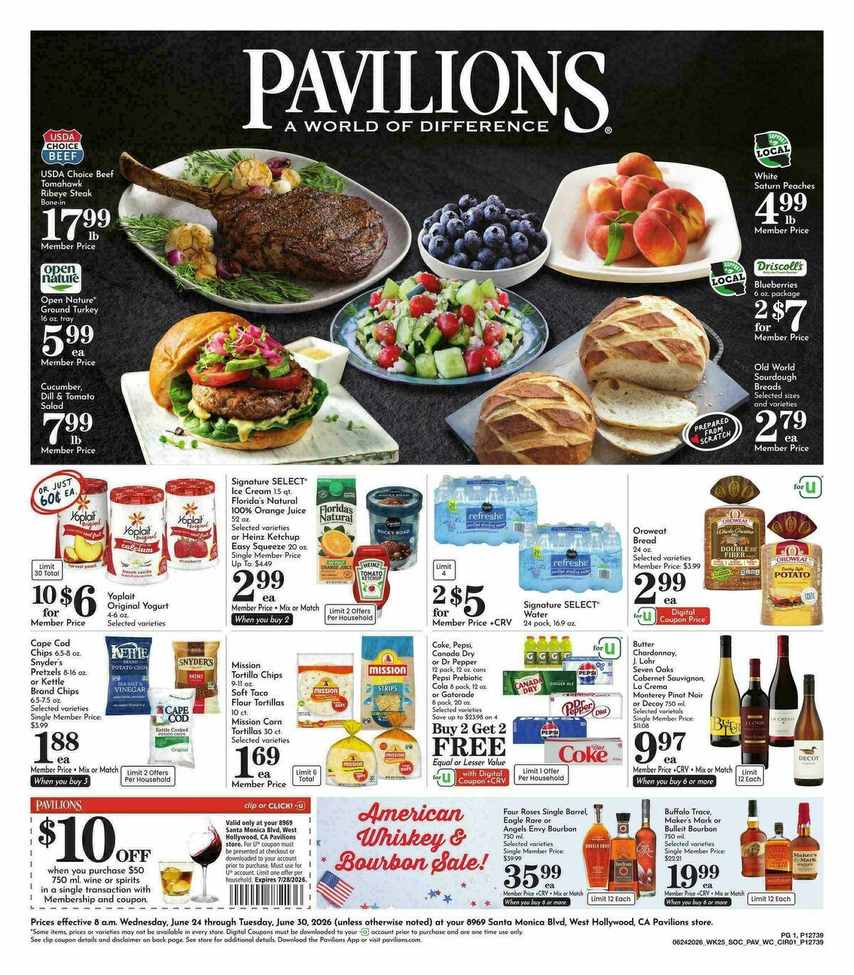 Pavilions Weekly Ad from June 24