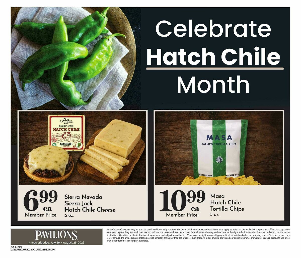 Pavilions Big Book of Savings Weekly Ad from July 29