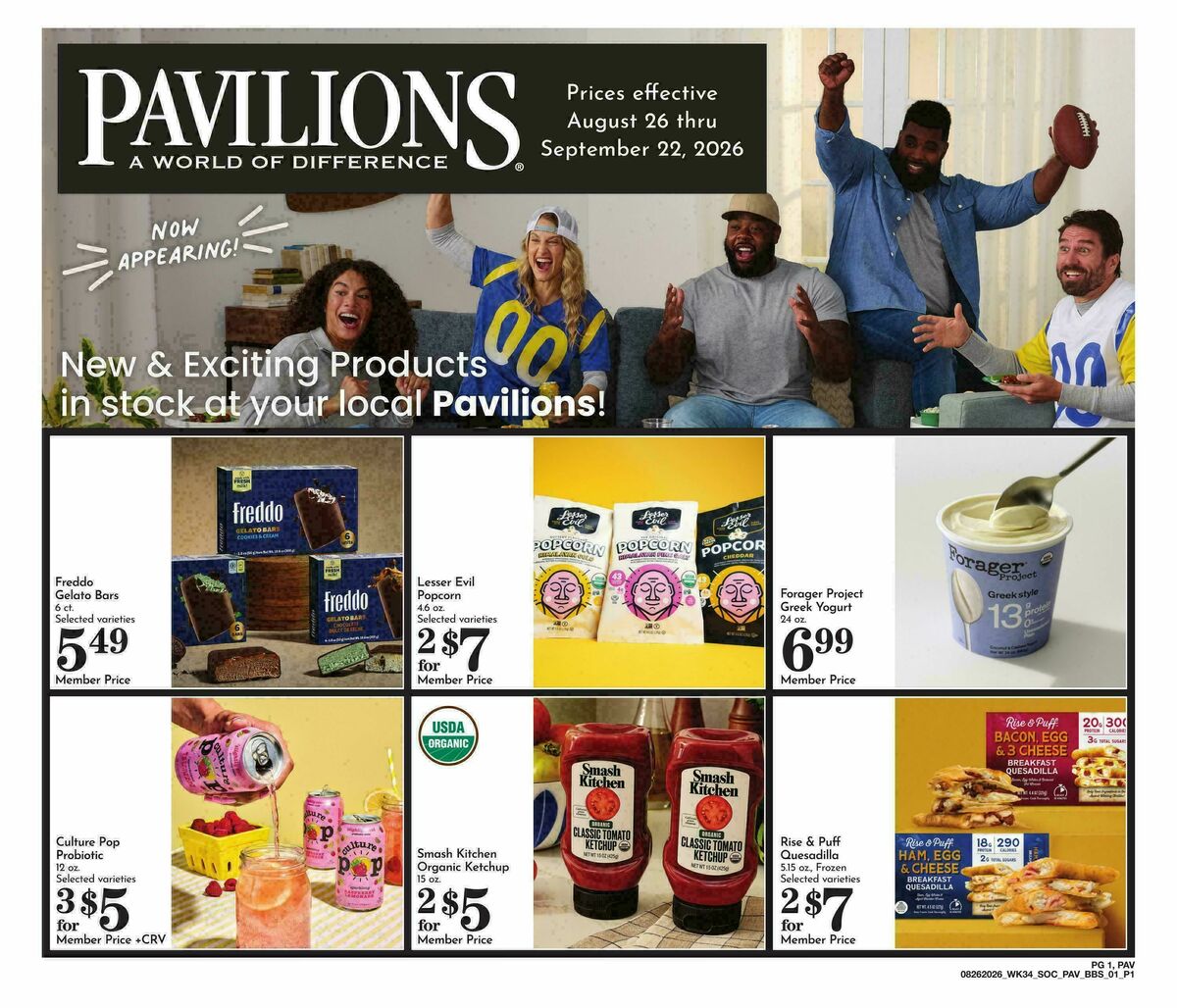 Pavilions Big Book of Savings Weekly Ad from August 26