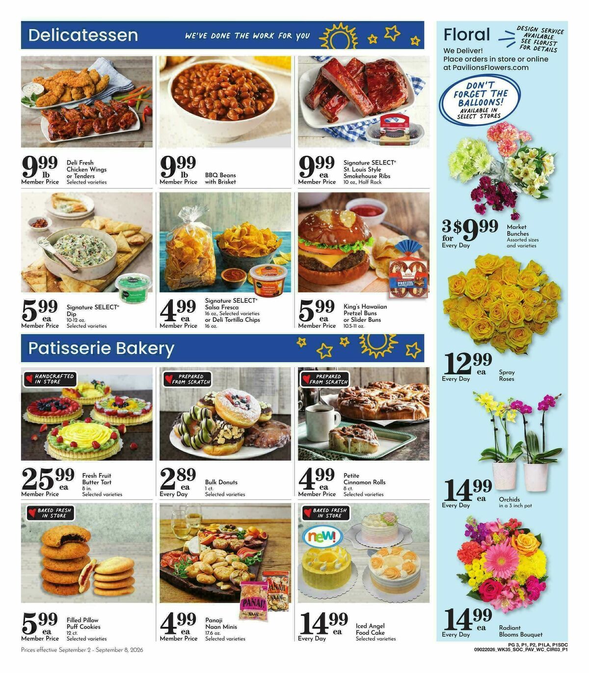 Pavilions Weekly Ad from September 2