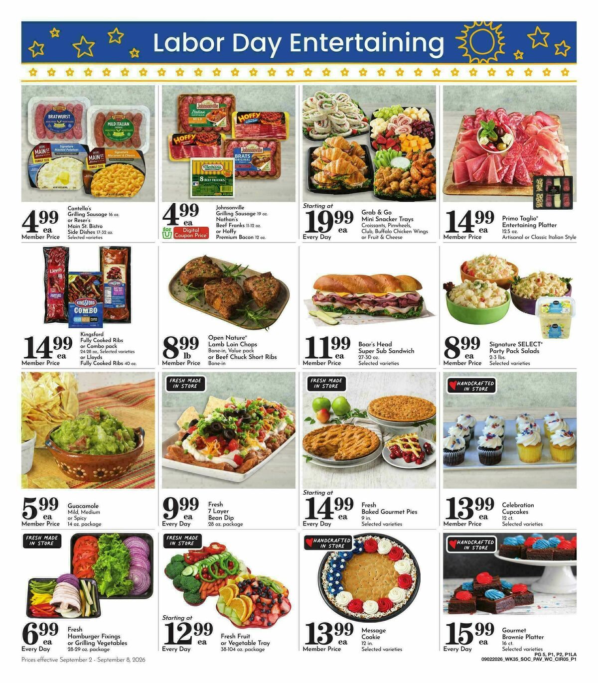 Pavilions Weekly Ad from September 2