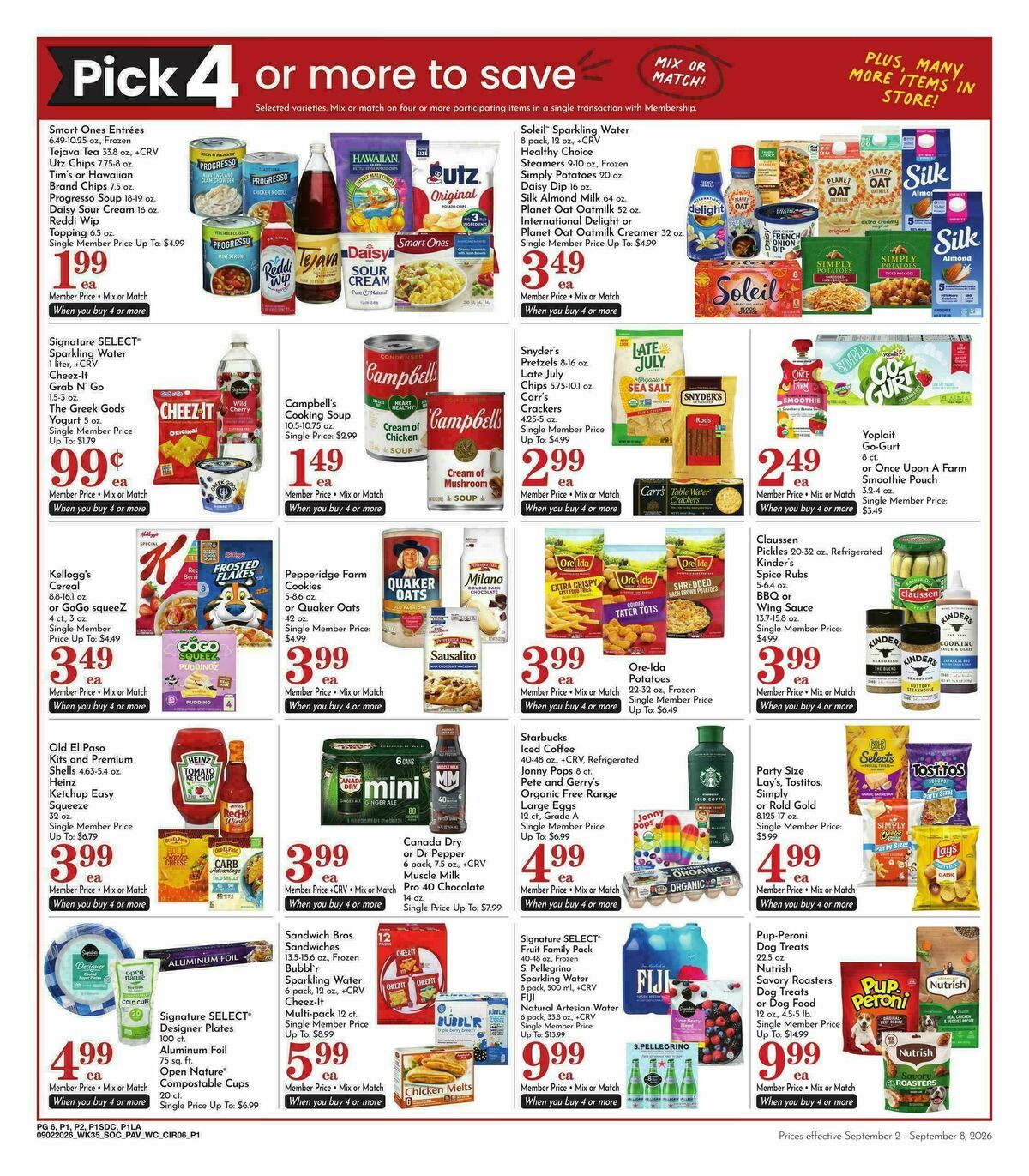 Pavilions Weekly Ad from September 2